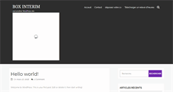Desktop Screenshot of boxinterim.com